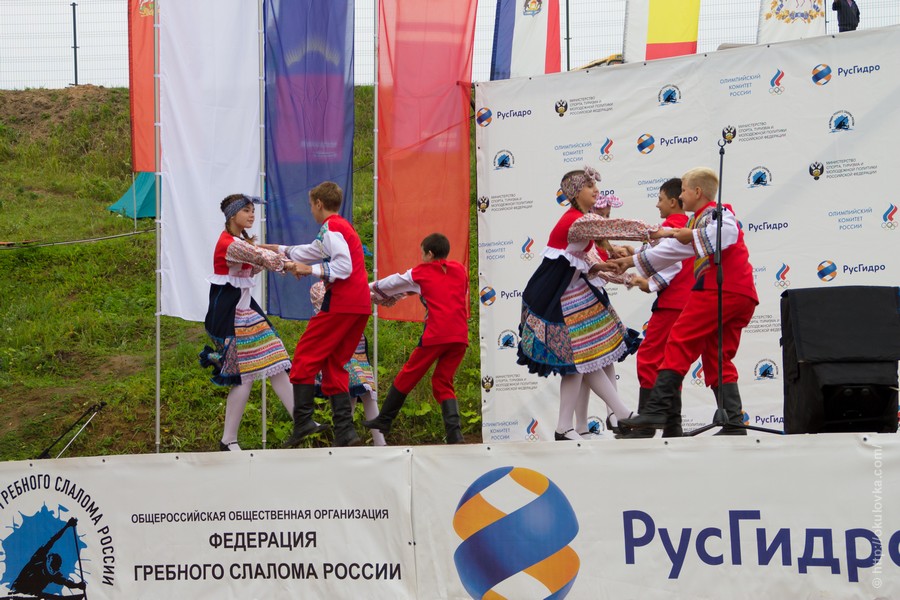 Открытие регионального центра гребного слалома