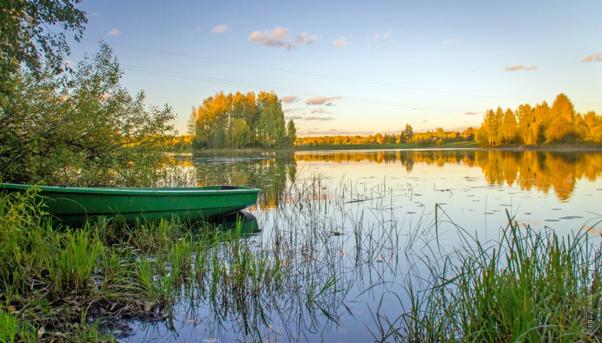 Озеро Боровно, октябрь 2015