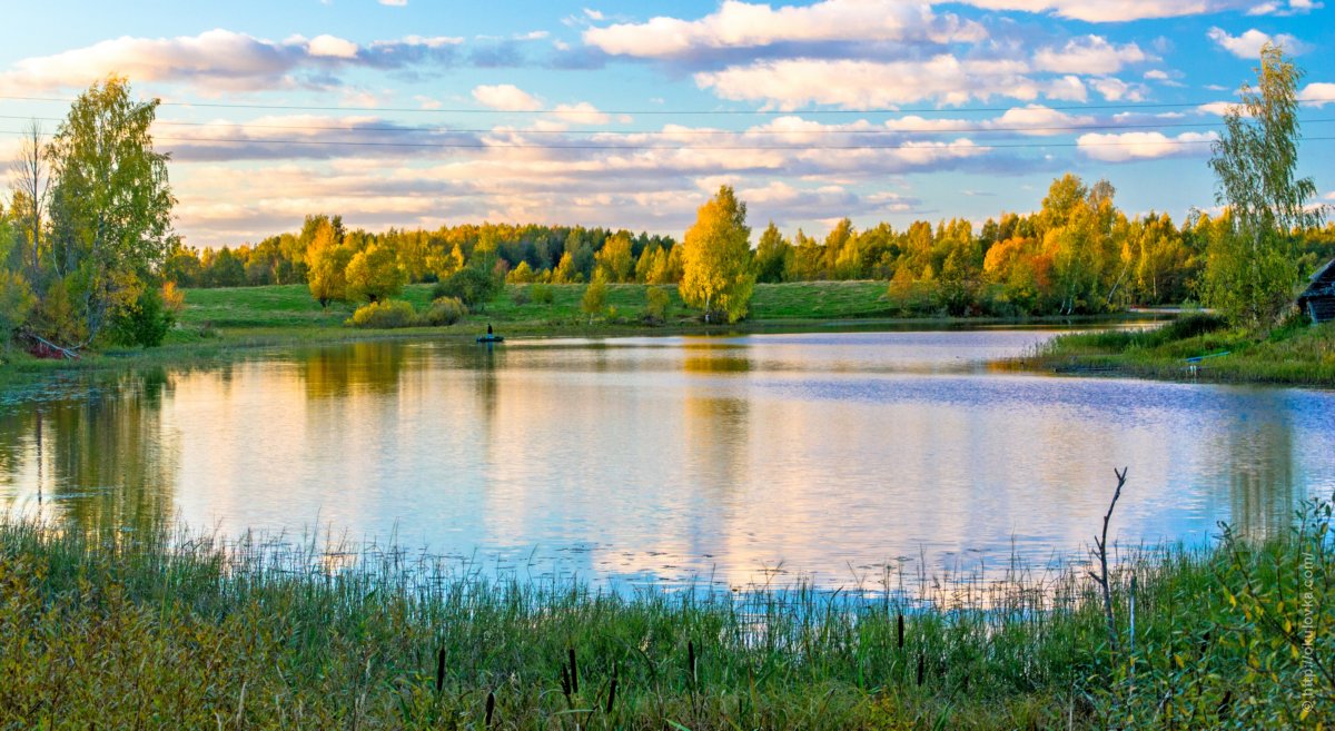 Озеро Боровно, октябрь 2015