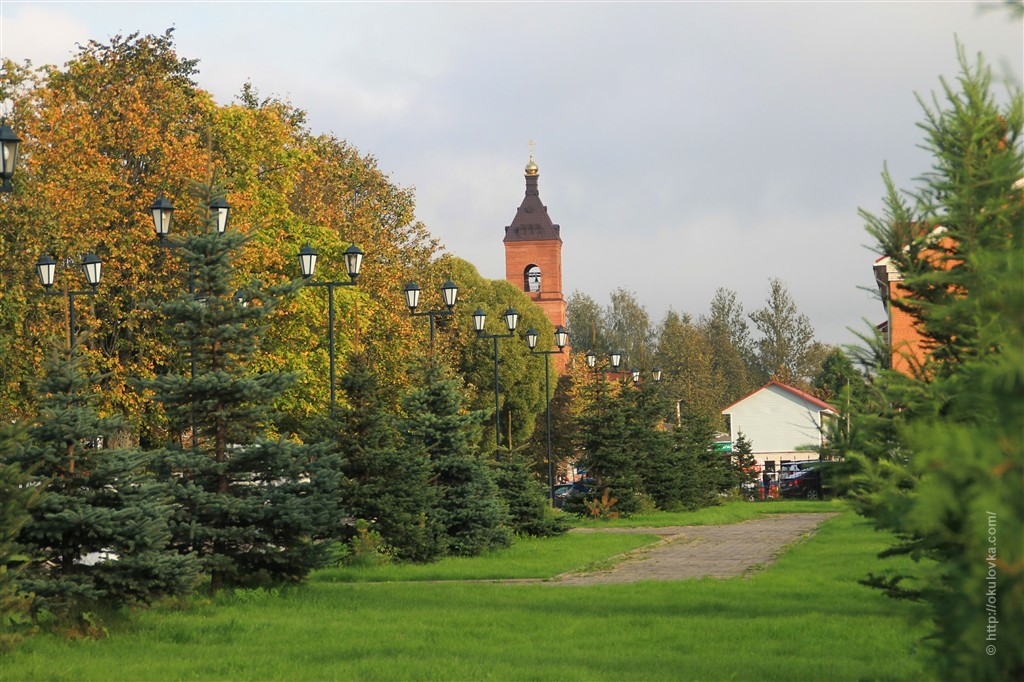 Церковь А. Невского и Ж/Д парк