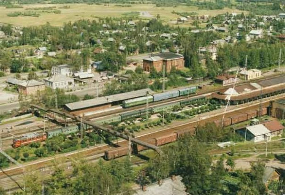 Архивные фотографии Окуловки и окрестностей